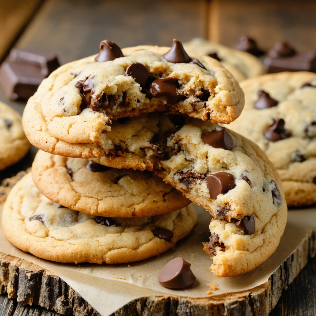 Classic Chewy Chocolate Chip Cookies