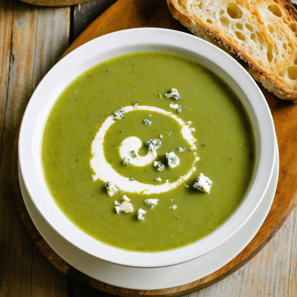 Creamy Broccoli & Stilton Soup