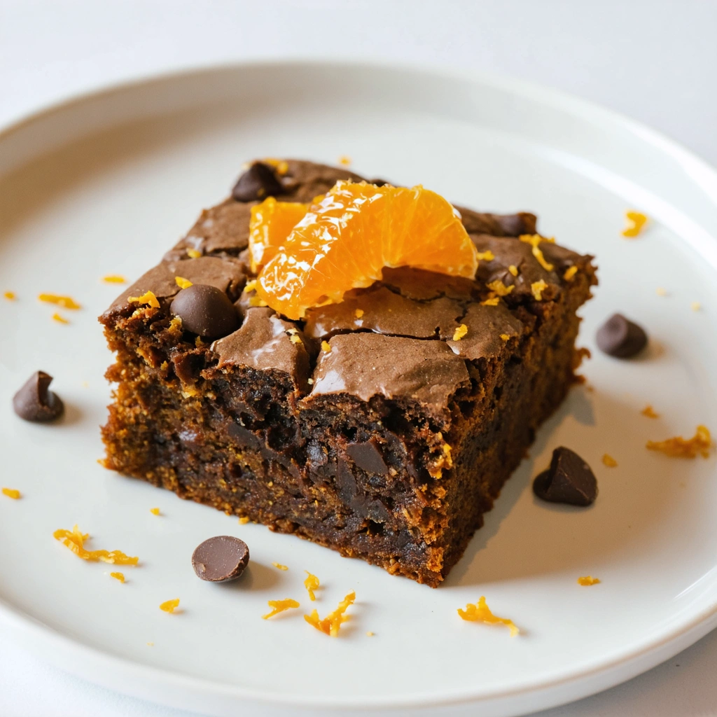 Gooey Chocolate Orange Brownies