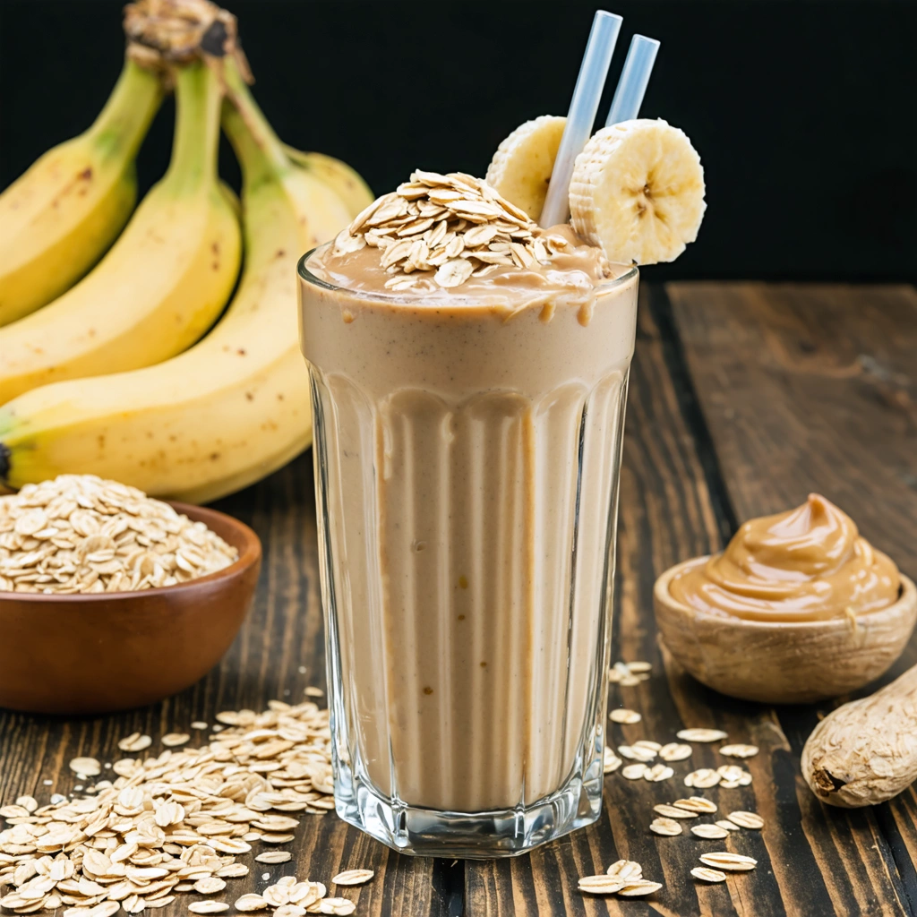 Peanut Butter Banana Protein Power Shake